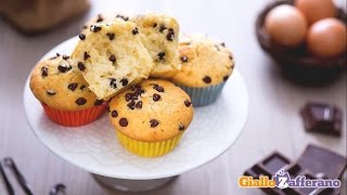 Muffin con gocce di cioccolato [upl. by Notlit823]