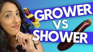 A urologist explains the difference between SHOWERS vs GROWERS [upl. by Meridel936]