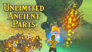 Ancient Part Glitch  How to with Tips and Tricks BotW [upl. by Ainos]