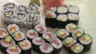 How To Make Simple And Delicious Sushi12 [upl. by Boni]