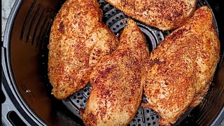 How To Cook Chicken Breast In The Air Fryer  Simply Mama Cooks [upl. by Oakie746]