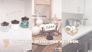 SATISFYING LAUNDRY REFILL amp RESTOCK ASMR  restock queens [upl. by Schacker]