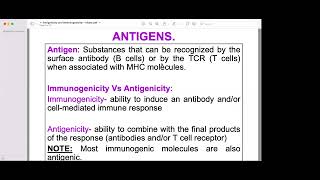 Antigenicity amp Immunogenicity [upl. by Kare33]