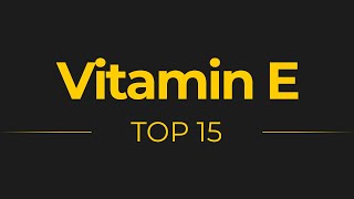 The 15 Best Foods That Are High In Vitamin E [upl. by Haduhey]