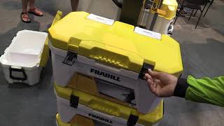 Best Cooler and Bait Storage Frabill Magnum Bait Station [upl. by Nosyk]