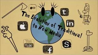 The Evolution of Traditional to New Media [upl. by Enahpad775]