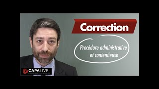 Correction CRFPA 2018 Procédure administrative contentieuse [upl. by Steep]