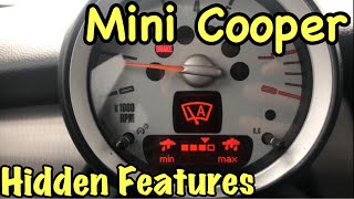 Top 7 Useful Mini Cooper S Hidden Features [upl. by Alexandro]