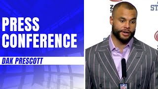 Dak Prescott Press Conference  Dallas Cowboys 2022 [upl. by Carlock]