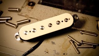 StraBro90 StratSized P90 Pickup Demo [upl. by Ahtram]