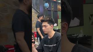 Kiểu tóc Short Quiff với Taper Fade  TIM BARBERSHOP [upl. by Ahselef529]