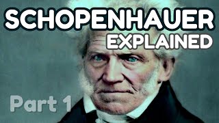 SCHOPENHAUER Explained Metaphysics of the Will pt 1 [upl. by Aerdnahc249]