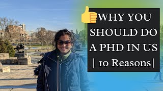 10 BENEFITS OF DOING A PhD in the US [upl. by Lama633]