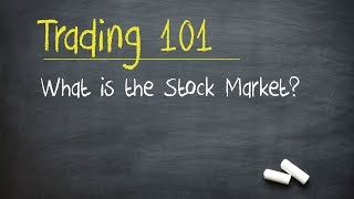 Trading 101 What is the Stock Market [upl. by Silloh]