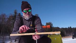 Frabill Tip Ups for Ice Fishing [upl. by Nylahsoj]