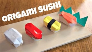 DIY Origami Sushi [upl. by Camden]