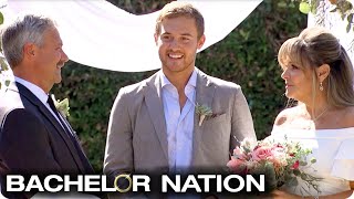 Peter Officiates Wedding On First Date 💍  The Bachelor [upl. by Llenart]