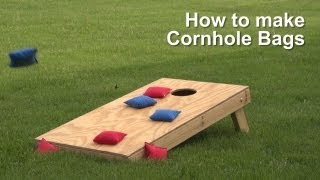 How to make Cornhole Bags [upl. by Druci]