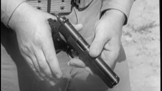 WW2 1911 45 CAL Pistol Training [upl. by Niatsirt]