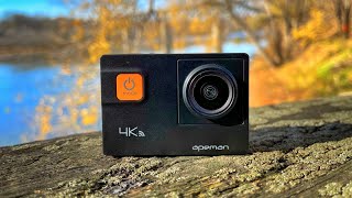 Apeman A87 Review  Cheapest 4K60 Action Camera [upl. by Fulton956]