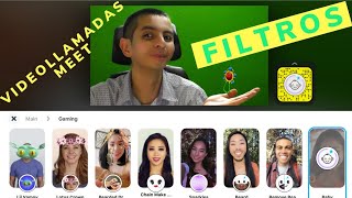 Filtros para Google Meet Snap Camera [upl. by Crespi757]