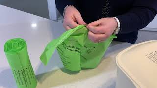 How to open a compostable bag [upl. by Laverna518]