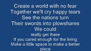 michael jackson heal the world lyrics [upl. by Kally50]