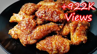 THE SECRET TO MAKE KFC STYLE HONEY GARLIC BUTTER CHICKEN WINGS MADE EASY  A MUST TRY RECIPE [upl. by Naaitsirhc855]