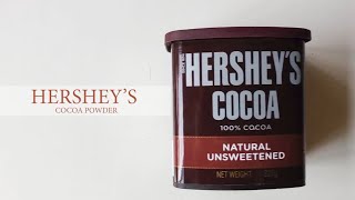 Hersheys Cocoa Powder Review [upl. by Eleynad622]