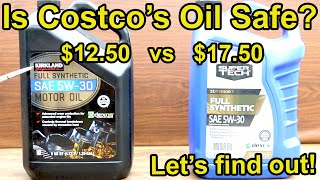 Is Costcos Kirkland Motor Oil Safe for Your Car Lets find out SuperTech Synthetic vs Kirkland [upl. by Wier581]