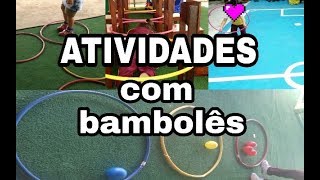 4 ATIVIDADES fáceis de realizar usando BAMBOLÊS  Maira Borges [upl. by Obmar739]