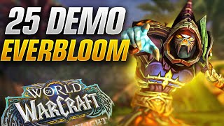 25 Everbloom Demonology Warlock POV  Shadow Invocation Testing [upl. by Irok]