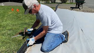 How to Install a Gravel Parking Strip Part 1 – Site Preparation – DIY [upl. by Haff125]