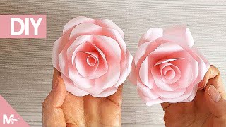 ► Cómo hacer una FLOR de PAPEL en 5 MINUTOS 😱🌺 [upl. by Sayed]