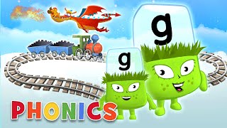 Phonics  Learn to Read  The Letter G  Journey Through the Alphabet  Alphablocks [upl. by Jillian]