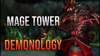 915 Demonology Mage Tower Overview and Guide Talents Tactics and More [upl. by Cornall]