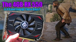 The 4GB RX 550  Can It Offer An Enjoyable Gaming Experience In 2021 [upl. by Aissela]