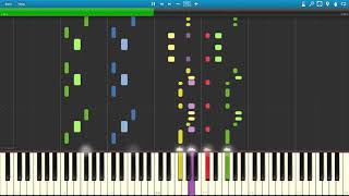 Loituma  Ievan Polkka Synthesia MIDI [upl. by Mientao373]