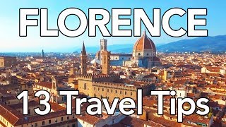 13 Tips for a FANTASTIC Trip to Florence [upl. by Jaquith]