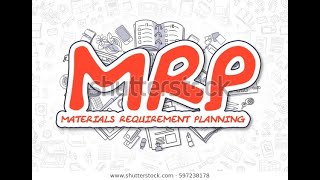 Planification de la production MRP [upl. by Lessirg]