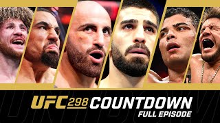 UFC 298 Countdown  Full Episode [upl. by Nonez]