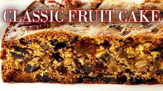 Professional Baker Teaches You How To Make FRUIT CAKE [upl. by Avehstab]