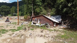 Lost Creek  Breathitt KY  Flood Damage 2022 [upl. by Ahtebbat]