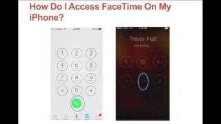 How to Use FaceTime On Your iPhone [upl. by Etnoj370]