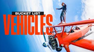 Top 5 Vehicles Bucket List [upl. by Basia145]