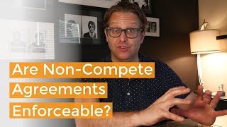 Are NonCompetes Enforceable  A Corporate Lawyer Explains [upl. by Adnarym]