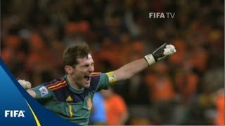 Iker Casillas on Netherlands vs Spain  2010 FIFA World Cup Final [upl. by Ailefo]