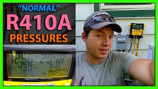 What Should my AC Pressures Be for R410A Refrigerant [upl. by Candace]