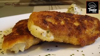 Cómo hacer Pechugas de pollo a la Villaroy  Pechugas de pollo con Bechamel  Receta fácil [upl. by Hugon]