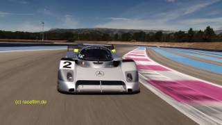 Karl Wendlinger Mercedes C291 pure sound [upl. by Ennirok427]